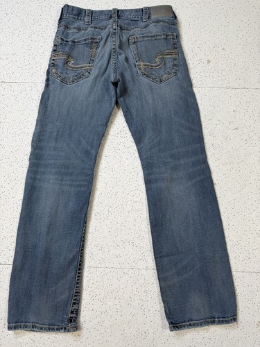Silver Jeans Co Zac Men's Jeans W32 L34 Light Wash - photo 2
