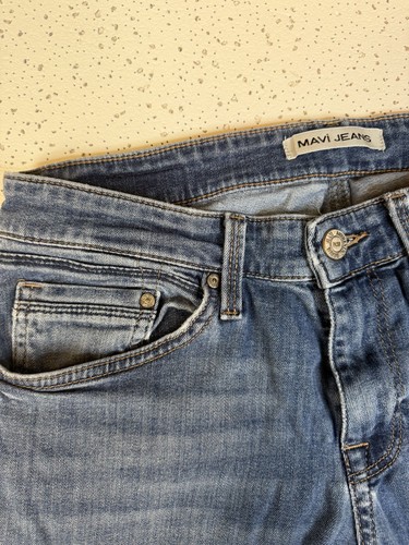Mavi Molly Skinny Jeans Womens 30x32 Light Wash Mid Rise - photo 5