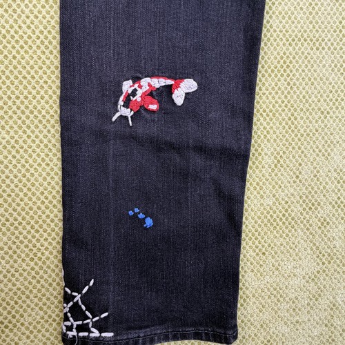 Custom Embroidered American Eagle Men's 30x30 Slim Jeans - photo 3