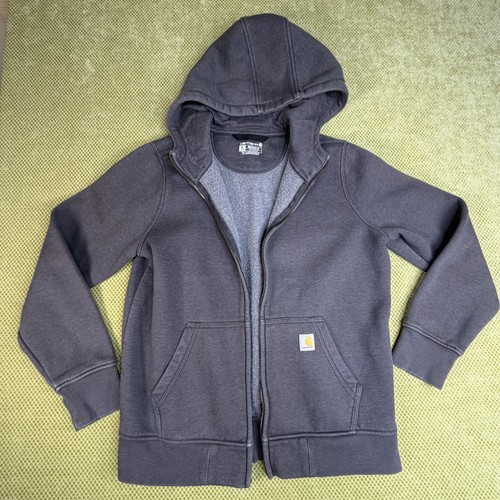 Carhartt Men's M Fleece Lined Full Zip Hoodie Broken Zip