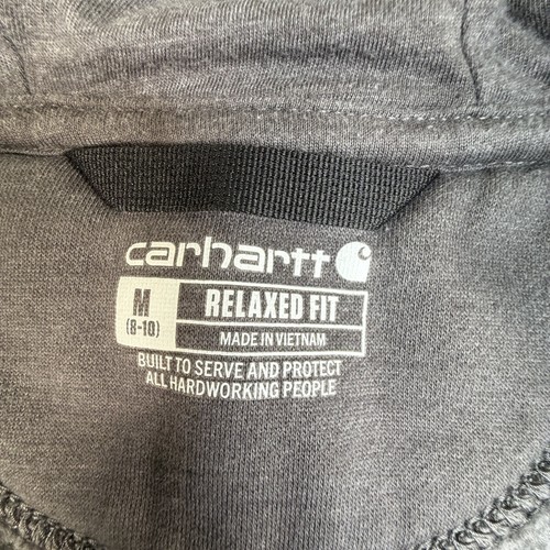 Carhartt Men's M Fleece Lined Full Zip Hoodie Broken Zip - photo 3
