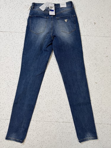Guess 1981 High Rise Skinny Jeans Women's W25 L29 New With Tags - photo 2