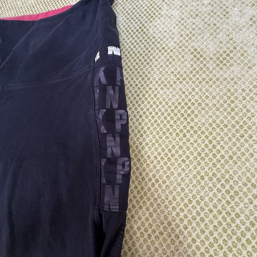PINK Victoria's Secret Women's Black Logo Performance Leggings - photo 4