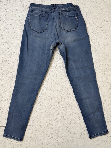 Democracy "Ab"solution Jeans Women's 14 Blue Skinny Distressed - photo 2