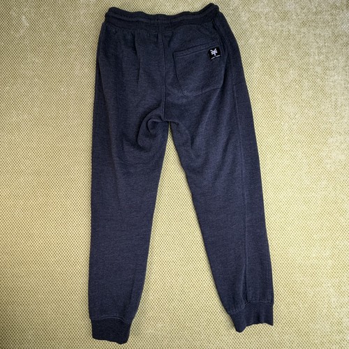 Zoo York Mens Dark Charcoal Logo Jogger Sweatpants Drawstring Cu - photo 2