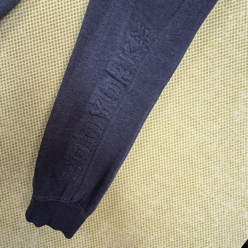 Zoo York Mens Dark Charcoal Logo Jogger Sweatpants Drawstring Cu - photo 4