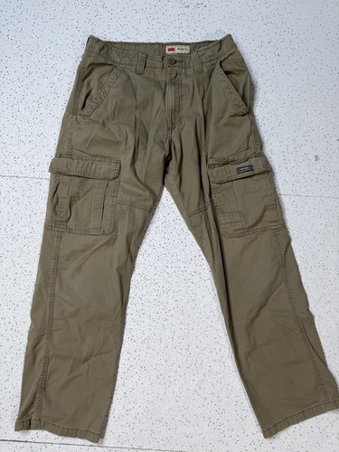 Wrangler Relaxed Fit Cargo Pants Mens 29x30 Khaki Tan