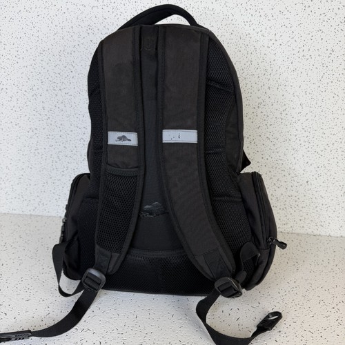 Roots Black Grey Red Multi Compartment School Backpack - photo 3