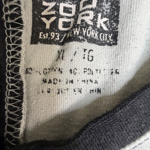 Zoo York Men's Light Grey Black Logo Graphic T-Shirt - photo 5