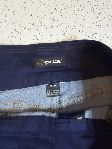 Jordache Women's Pull On Skinny Jeans M Dark Rinse Stretch - photo 4