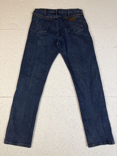 Wrangler 47 Advanced Comfort Regular Fit Jeans 35x34 Blue - photo 2