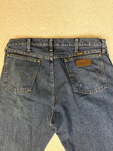 Wrangler 47 Advanced Comfort Regular Fit Jeans 35x34 Blue - photo 4
