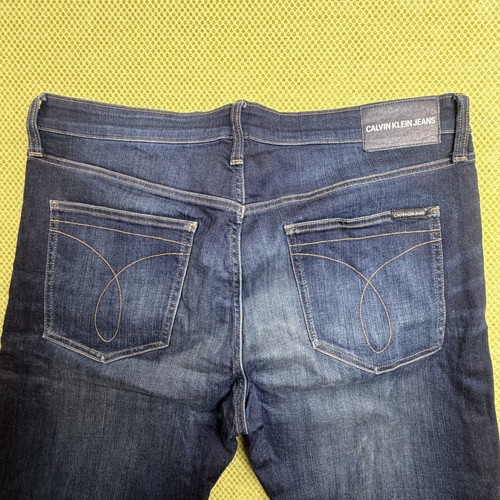 Calvin Klein Jeans CKJ026 Slim Men's W36 L32 Dark Blue Stretch D - photo 4