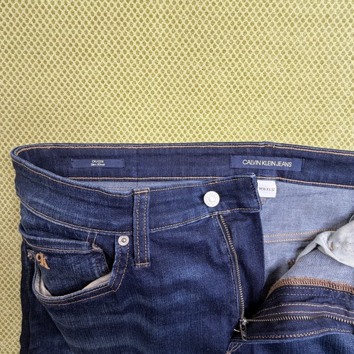 Calvin Klein Jeans CKJ026 Slim Men's W36 L32 Dark Blue Stretch D - photo 5