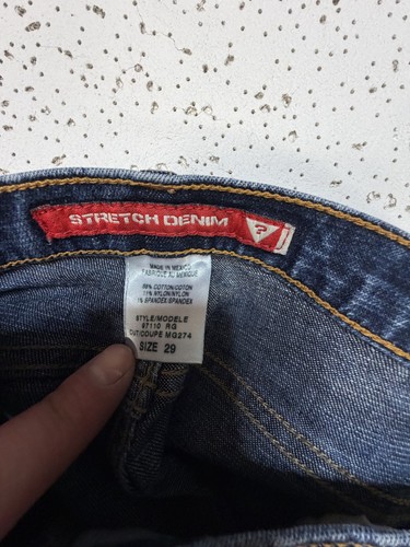 Guess Stretch Denim Jeans Women's W29 Medium Wash Slim Bootcut - photo 5
