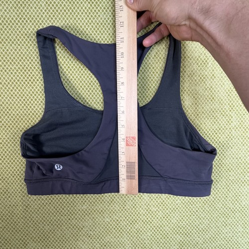 Lululemon Women's Navy Racerback Sports Bra Size 10 - photo 5