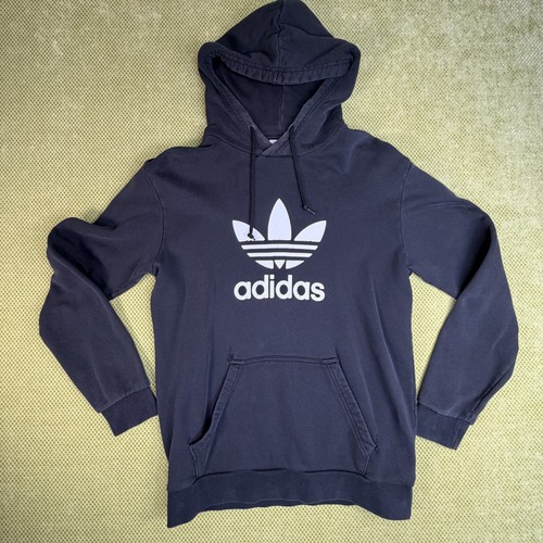 Adidas Originals Men's S Navy Trefoil Hoodie Pullover
