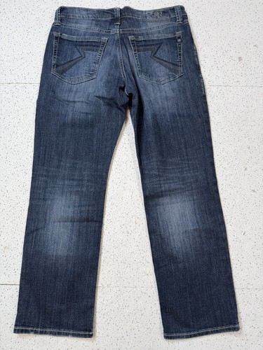 Rock & Republic Straight Jeans Men's 34x30 Medium Wash Embroider - photo 2
