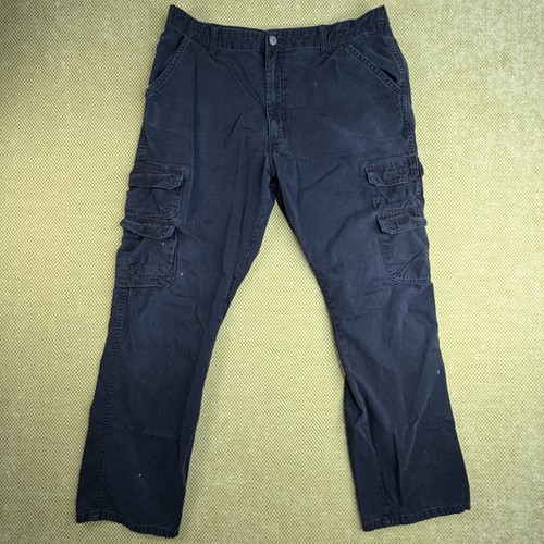 Wrangler Authentic Men's Cargo Pants 36x34 Black
