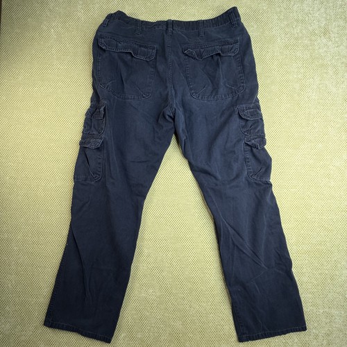 Wrangler Authentic Men's Cargo Pants 36x34 Black - photo 2