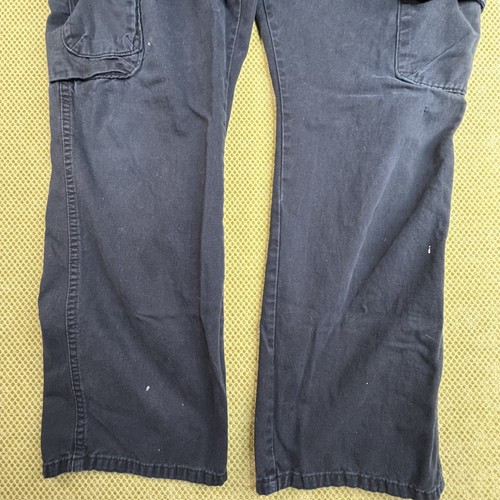 Wrangler Authentic Men's Cargo Pants 36x34 Black - photo 3
