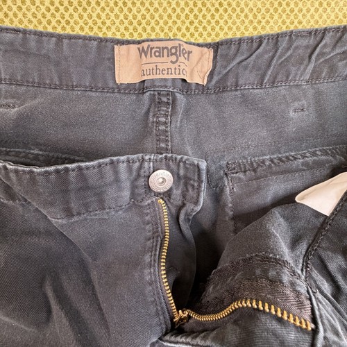 Wrangler Authentic Men's Cargo Pants 36x34 Black - photo 4