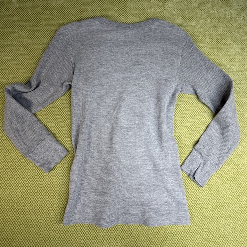 Craftsman Men's S Grey Waffle Knit Thermal Long Sleeve Shirt - photo 2