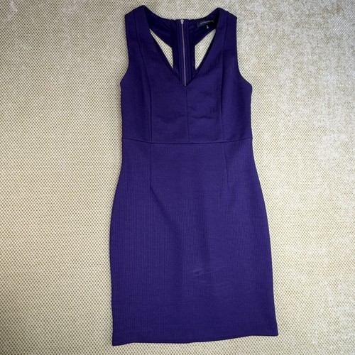 Dynamite Women's M Purple Bodycon Sheath Mini Dress
