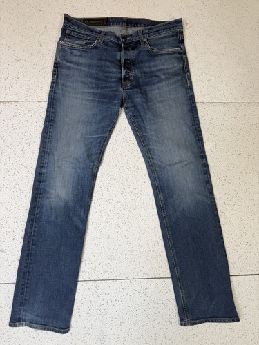 A|X Armani Exchange Men's Jeans 33 Straight Leg Medium Wash