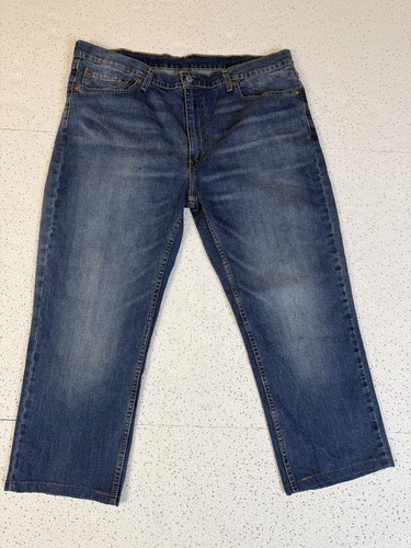 Levi's 514 Straight Jeans Men's W40 24" Inseam Medium Wash