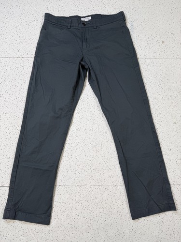 Calvin Klein Men's Chino Pants 32x30 Charcoal Grey Slim Straight