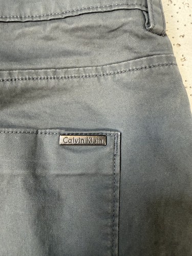 Calvin Klein Men's Chino Pants 32x30 Charcoal Grey Slim Straight - photo 4