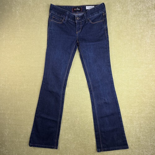 Guess Sarah Fit Medium Rise Boot Jeans Women's 26 Dark Blue