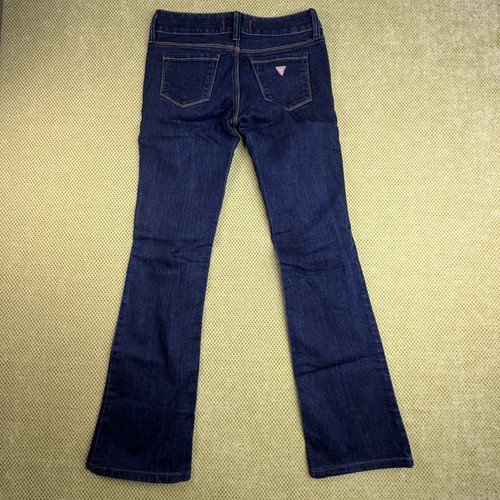 Guess Sarah Fit Medium Rise Boot Jeans Women's 26 Dark Blue - photo 2