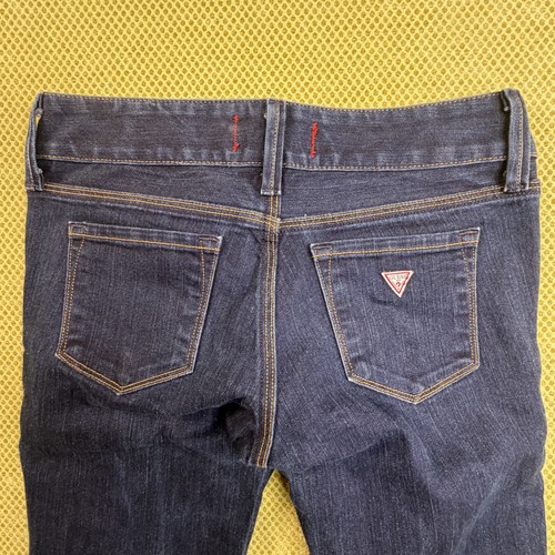 Guess Sarah Fit Medium Rise Boot Jeans Women's 26 Dark Blue - photo 4