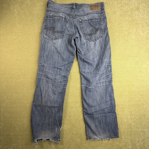 Silver Jeans Co Drake Men's Jeans W31 L32 Blue Distressed - photo 2