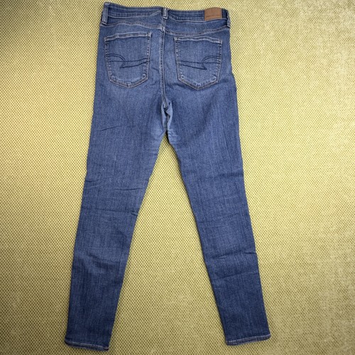 American Eagle Hi-Rise Jegging Women's 6 Regular Blue Stretch Je - photo 2