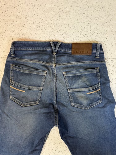 Benetton Carrot Classic Denim Jeans Men's 32x30 - photo 3