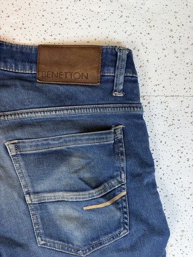 Benetton Carrot Classic Denim Jeans Men's 32x30 - photo 4