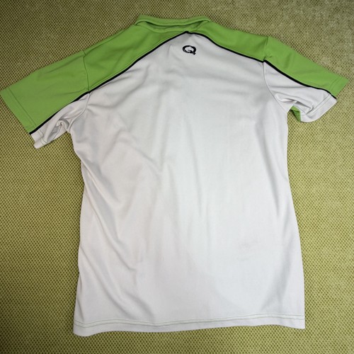 Quagmire Men's XL Lime Green Golf Polo Performance Shirt - photo 2