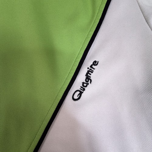 Quagmire Men's XL Lime Green Golf Polo Performance Shirt - photo 3