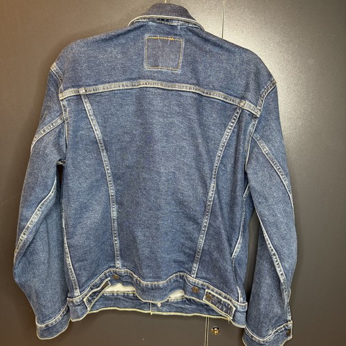 Levi's Men's Medium Wash Blue Stretch Denim Trucker Jacket M - photo 2
