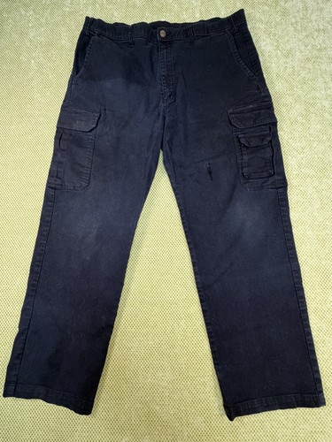 Dakota Stretch Cargo Pants Mens 40x30 Black Work Utility