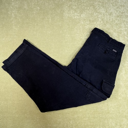 Dakota Stretch Cargo Pants Mens 40x30 Black Work Utility - photo 3