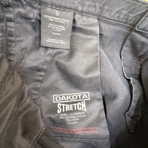 Dakota Stretch Cargo Pants Mens 40x30 Black Work Utility - photo 5