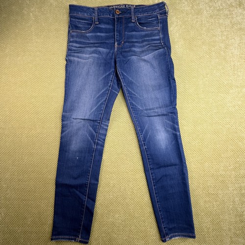 American Eagle Jegging Women's 12 Regular Blue Skinny Jeans