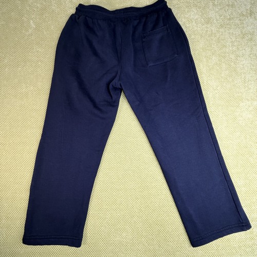 Nike Youth XXL Black Open Hem Sweatpants Swoosh Drawstring - photo 2