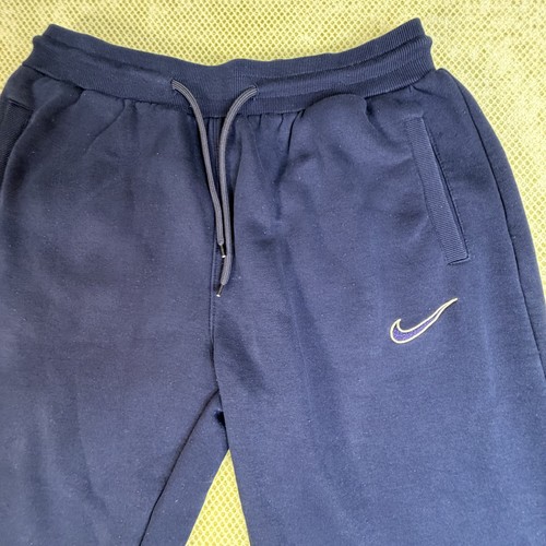 Nike Youth XXL Black Open Hem Sweatpants Swoosh Drawstring - photo 4