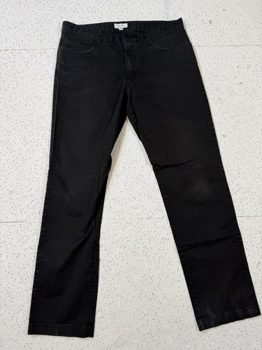 Calvin Klein Slim Fit Jeans Men's 34x32 Washed Black