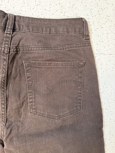 Denver Hayes Classic Fit Women's Brown Stretch Pants 10x30 - photo 3